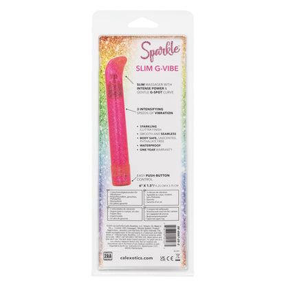 Sparkle Slim G-Vibe - Pink SE0567252