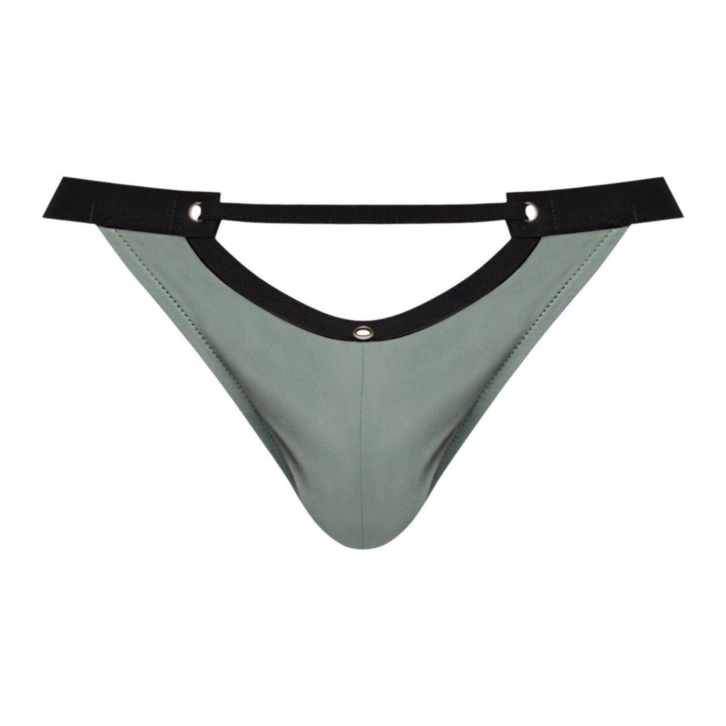 Magnificence Micro v-Thong - Small - Jade MP-455276JASM