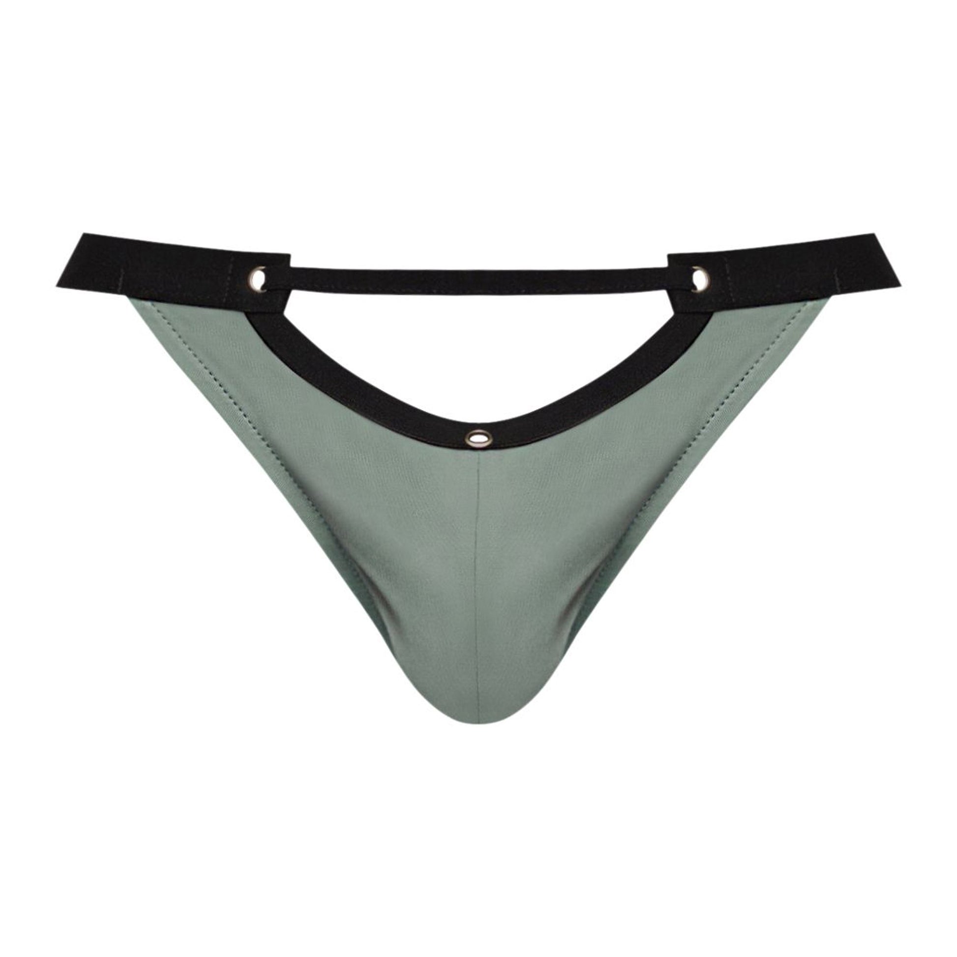 Magnificence Micro v-Thong - Small - Jade MP-455276JASM