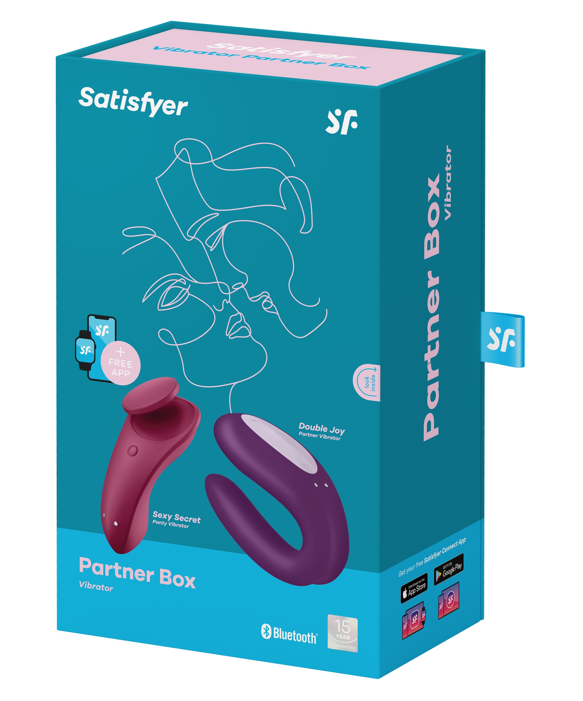 Partner Box 1 - Sexy Secret Plus Double Joy -  Violet SAT-4018492