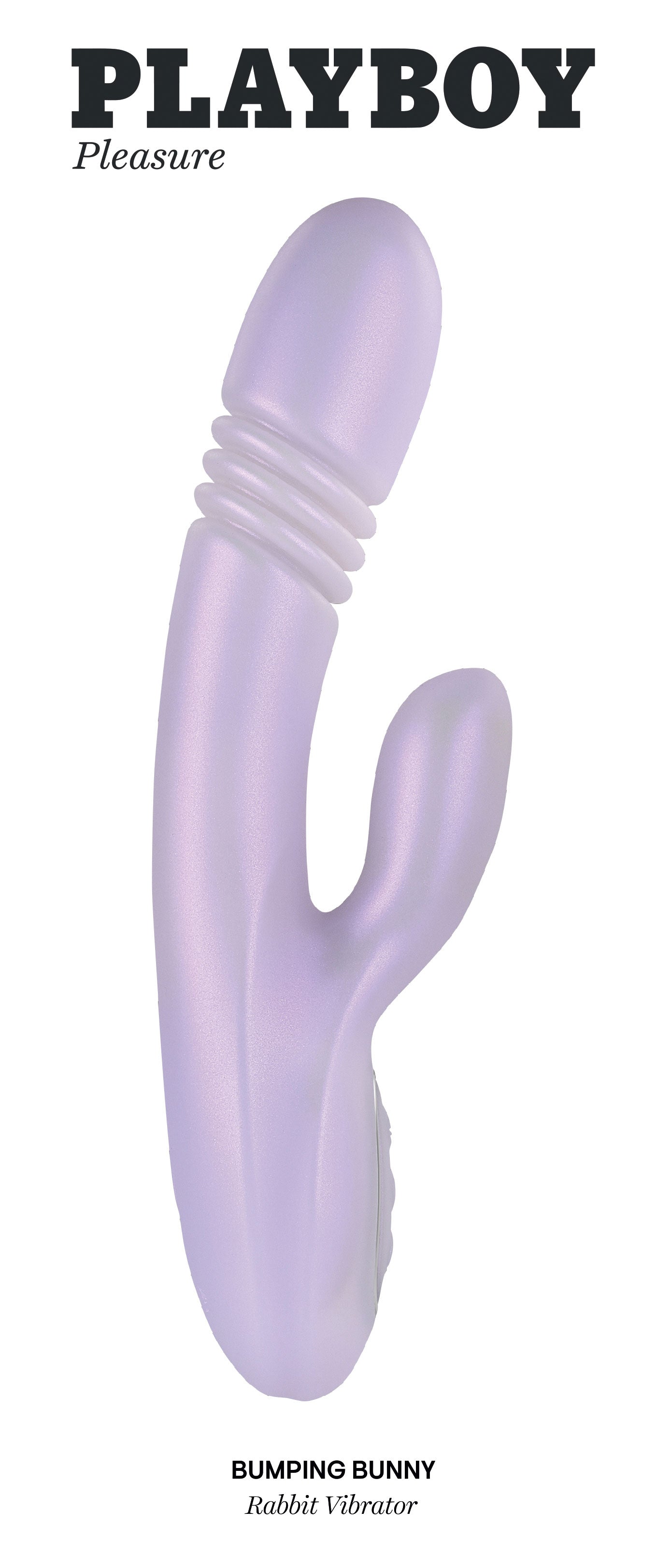 Playboy Pleasure - Bumping Bunny - Rabbit  Vibrator - Opal PB-RS-2369-2