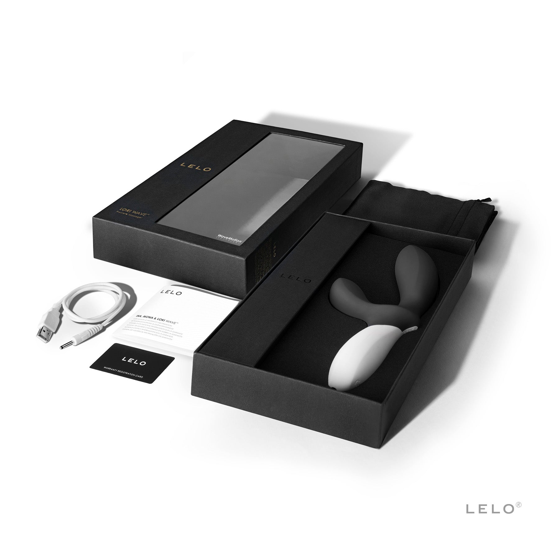 Loki Wave - Obsidian Black LELO-2999