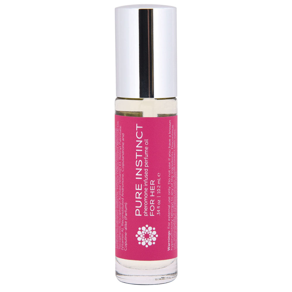 Pure Instinct Pheromone Perfume Oil for Her - Roll on 10.2 ml | 0.34 Fl. Oz JEL4002-10