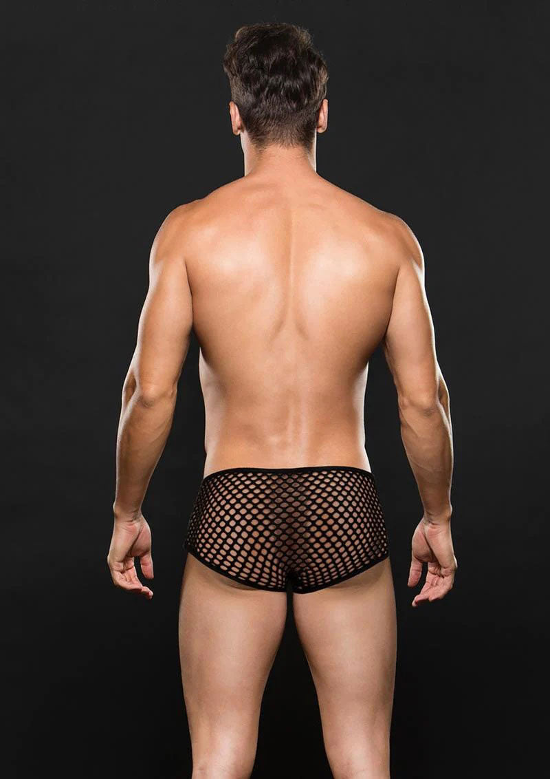 Modern Fishnet Trunk - Medium/large - Black EV-BLE088BLKML