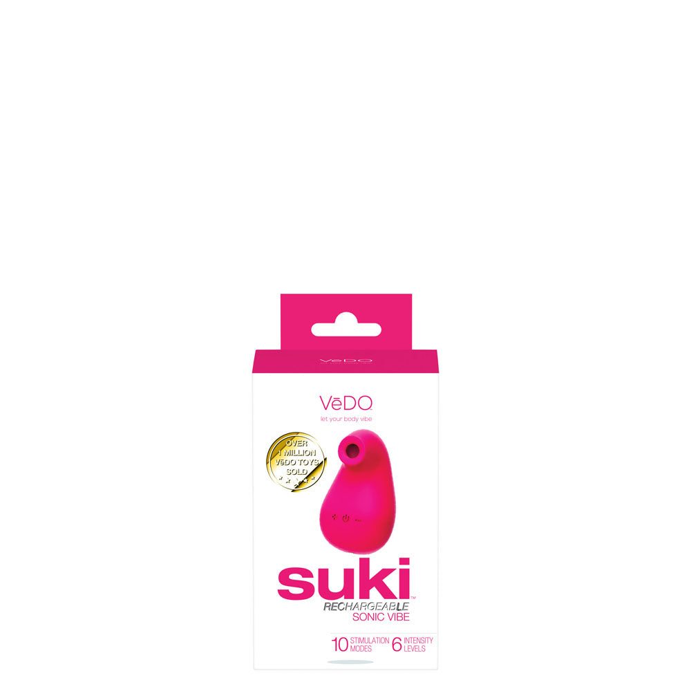 Suki Rechargeable Sonic Vibe - Foxy Pink VI-F0709