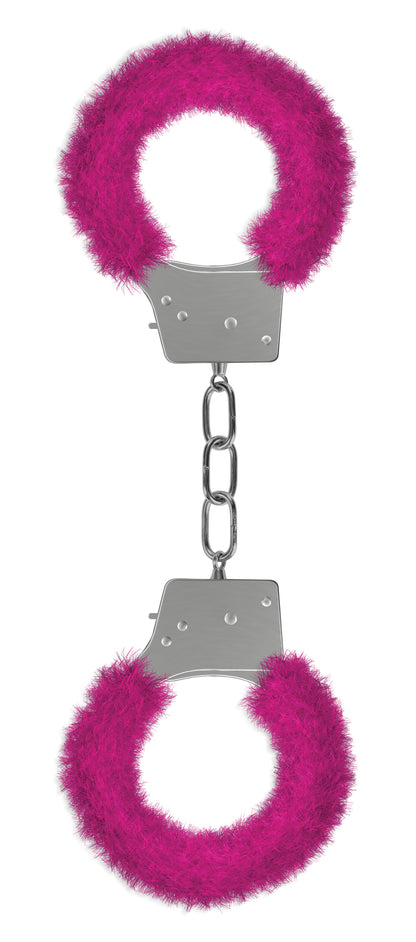 Beginner's Furry Handcuffs - Pink OU-OU002PNK