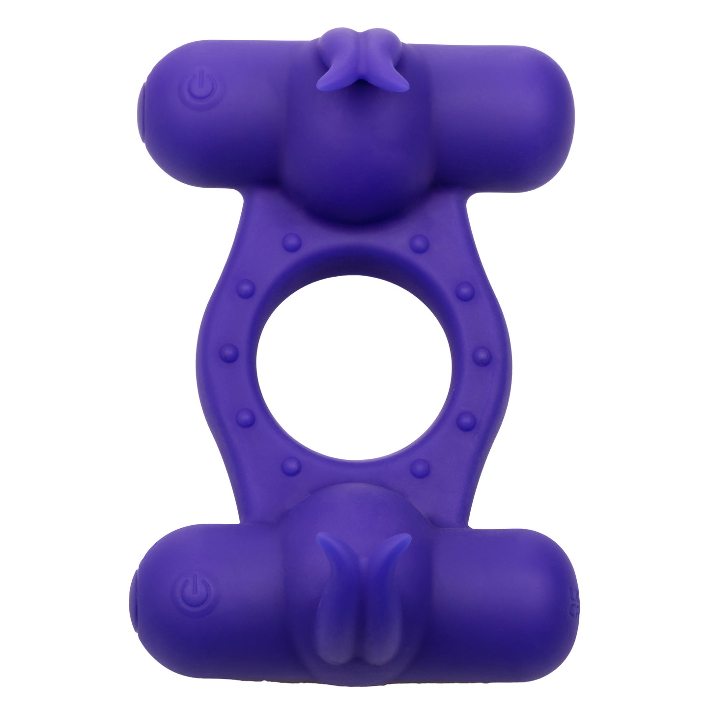 Silicone Rechargeable Triple Orgasm Enhancer -  Purple SE1843503