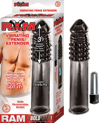 Ram Vibrating Penis Extender - Smoke NW2467-2