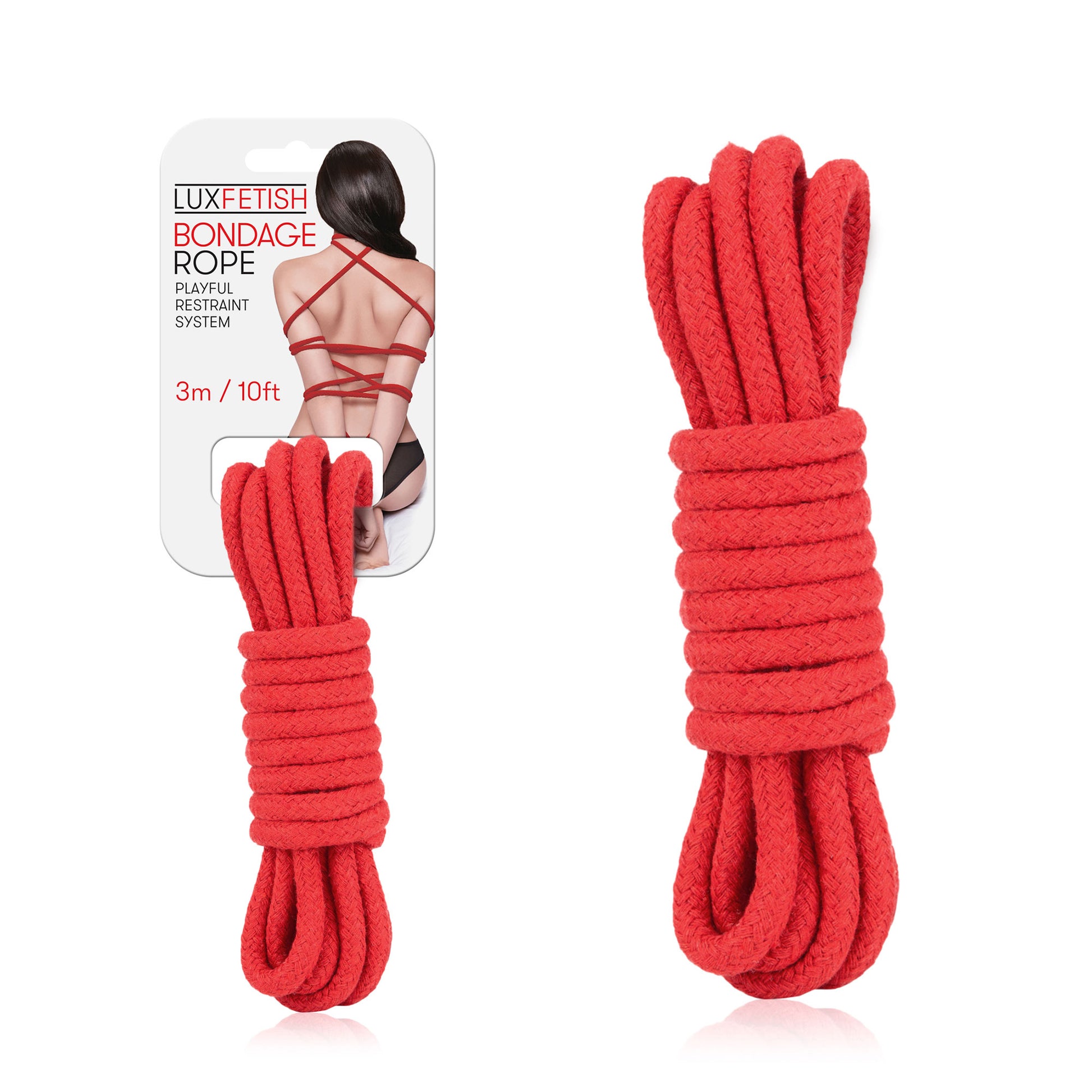 Sexy Bondage Rope 3m / 10ft - Red LF5100-RED