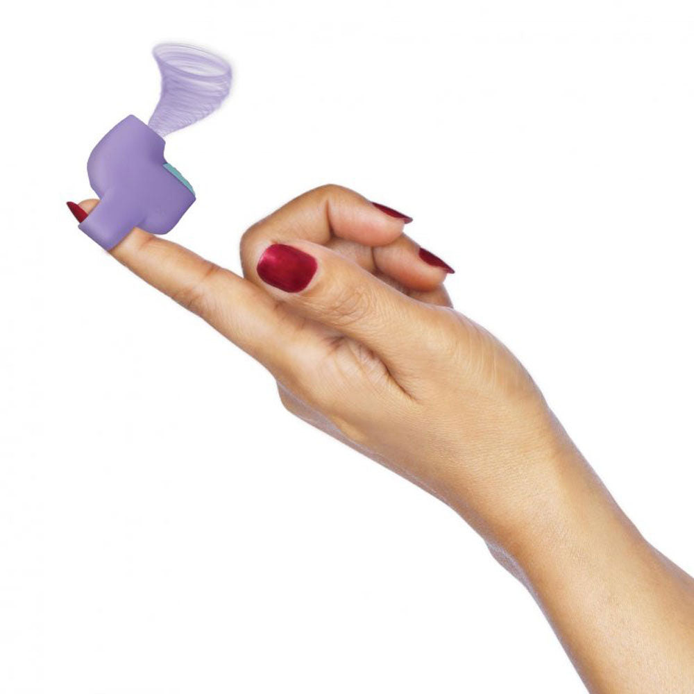 Shegasm Mini 12x Mini Silicone Clit Stimulator - Purple INM-AG731