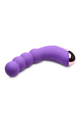 Silicone Beaded Vibrator - Violet CN-04-0727-40