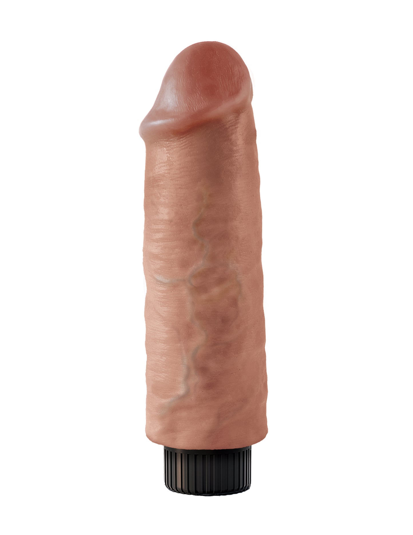 King Cock 6 Inch Vibrating Cock - Tan PD5401-22