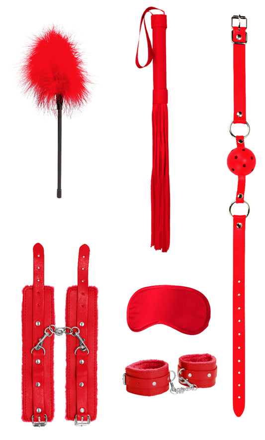 Beginners Bondage Kit - Red OU-OU371RED