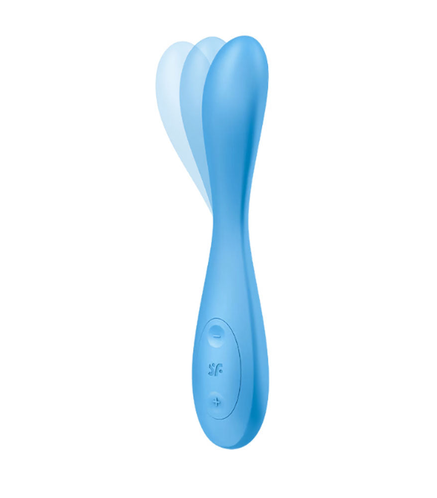 Satisfyer G-Spot Flex 4 Connect App - Multi  Vibrator - Blue SAT-J2018-295