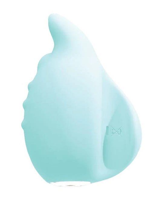 Huni Rechargeable Finger Vibe - Tease Me Turquoise VI-F1201