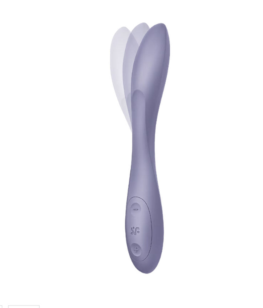 Satisfyer G-Spot Flex 2 - Multi Vibrator - Dark  Violet SAT-J2018-296