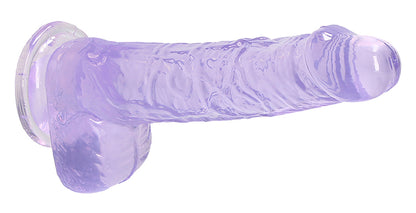 6 Inch Realistic Dildo With Balls - Purple SH-REA090PUR