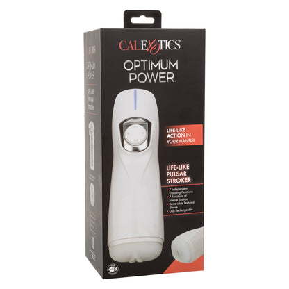 Optimum Power Lifelike Pulsar Stroker - White SE0858573