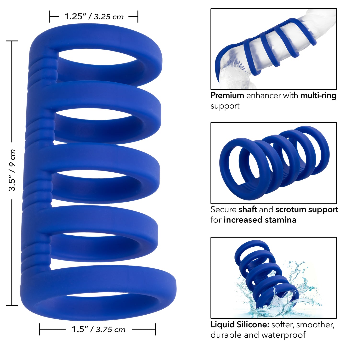 Admiral Xtreme Cock Cage- Blue SE6010253