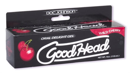 Good Head Oral Delight Gel 4 Oz - Wild Cherry DJ1360-02