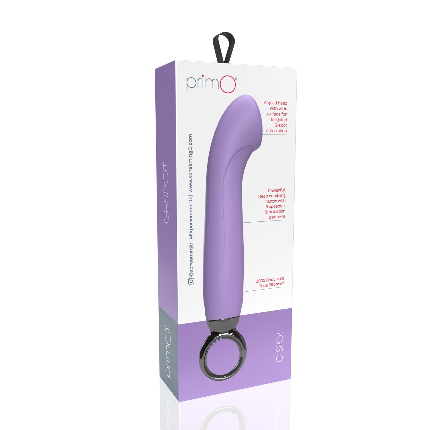 Primo G-Spot Rechargeable Vibrator - Lilac AP3-LL