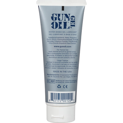 Gun Oil H20 Gel - 3.3 Oz. Tube HGT-3.3