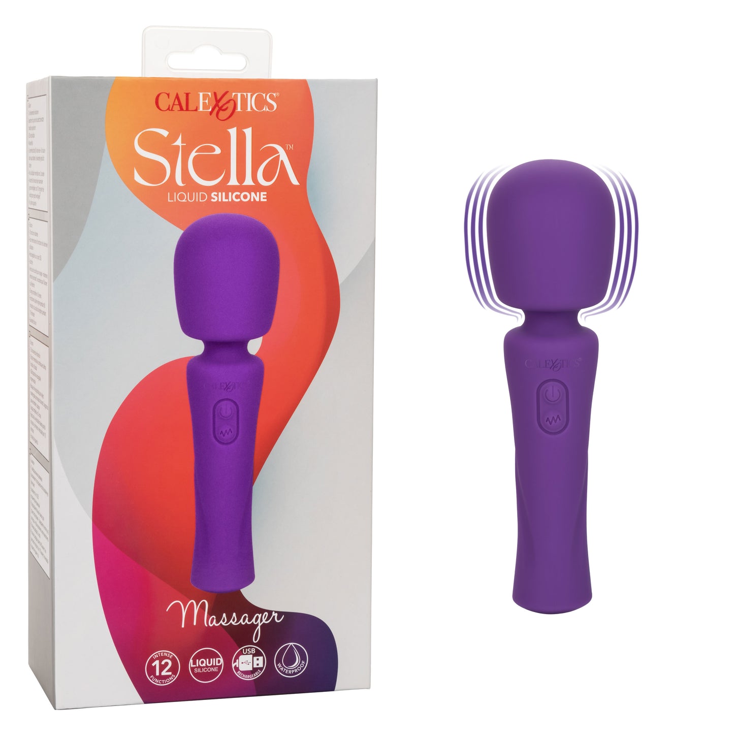 Stella Liquid Silicone Massager - Purple SE4368103