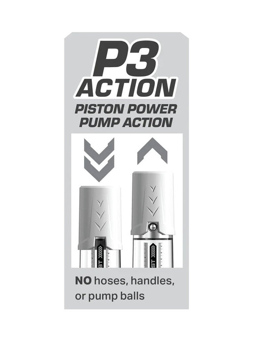 Pump Work Max Boost - White/clear PD3249-19