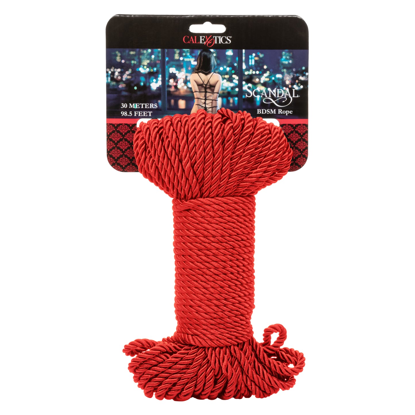 Scandal BDSM Rope 98.5ft/ 30m - Red SE2711972