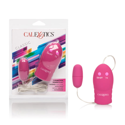 7-Function Power Play Bullet - Pink SE1144202