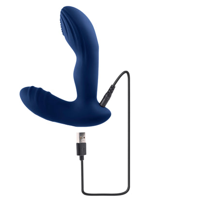 Playboy Pleasure - Pleasure Pleaser - Prostate Massager - Deep Ocean PB-RS-2338-2