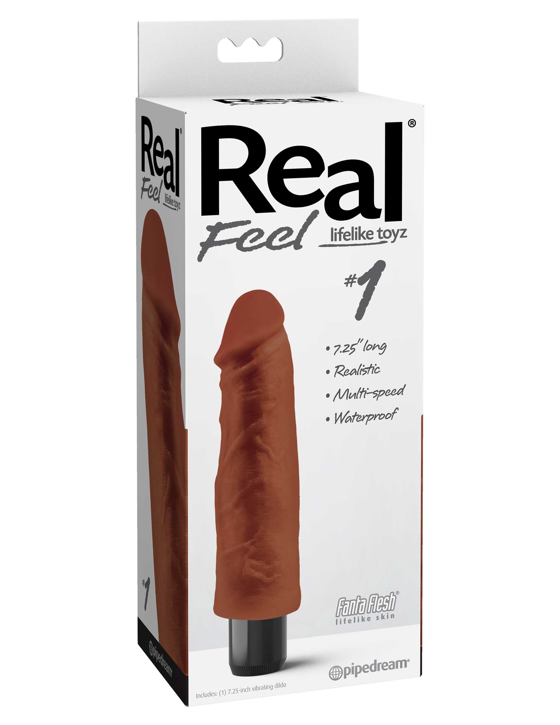 Real Feel Lifelike Toyz No. 1 - Brown PD1392-29