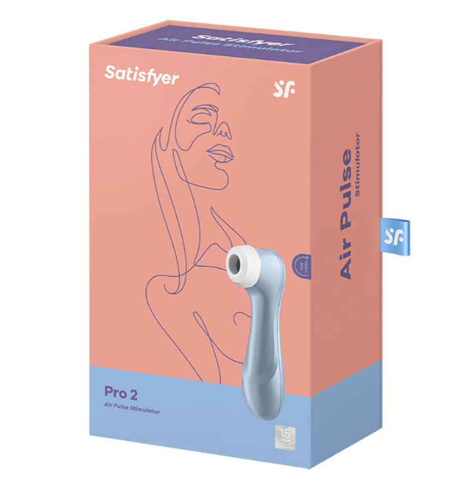 Satisfyer Pro 2 - Air Pulse Stimulator - Blue SAT-J2018-U2-02