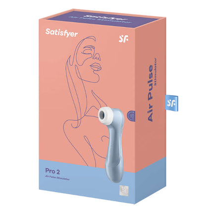 Satisfyer Pro 2 - Air Pulse Stimulator - Blue SAT-J2018-U2-02