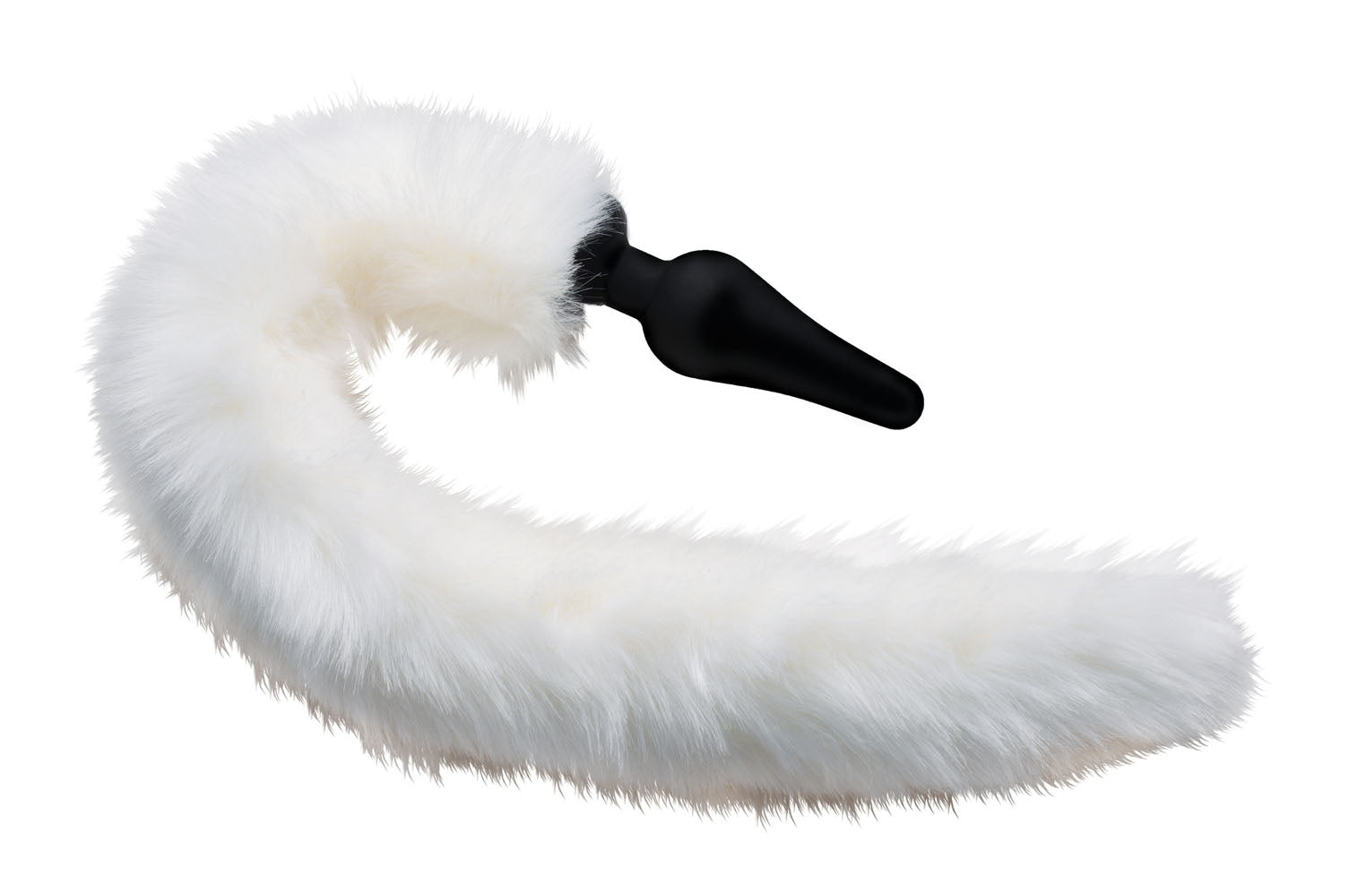 White Fox Tail Anal Plug and Ears Set TZ-AF603