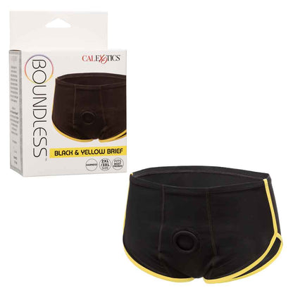 Boundless Black and Yellow Brief - 2x/3x - Black/ Yellow SE2701253