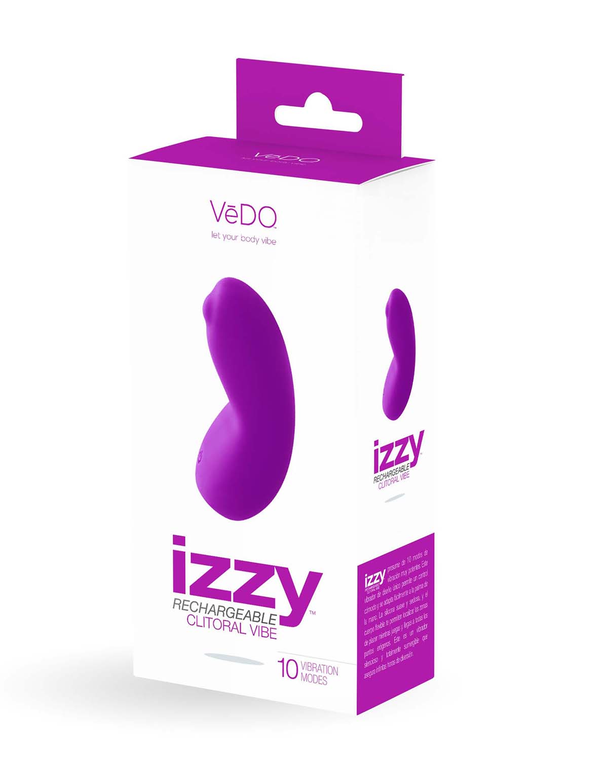 Izzy Rechargeable Vibe - Violet Vixen VI-F0410