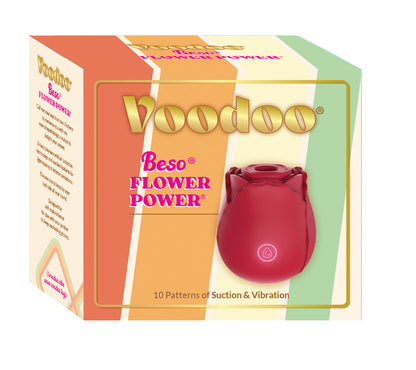 Voodoo Beso Flower Power - Red TMN-VT-4110