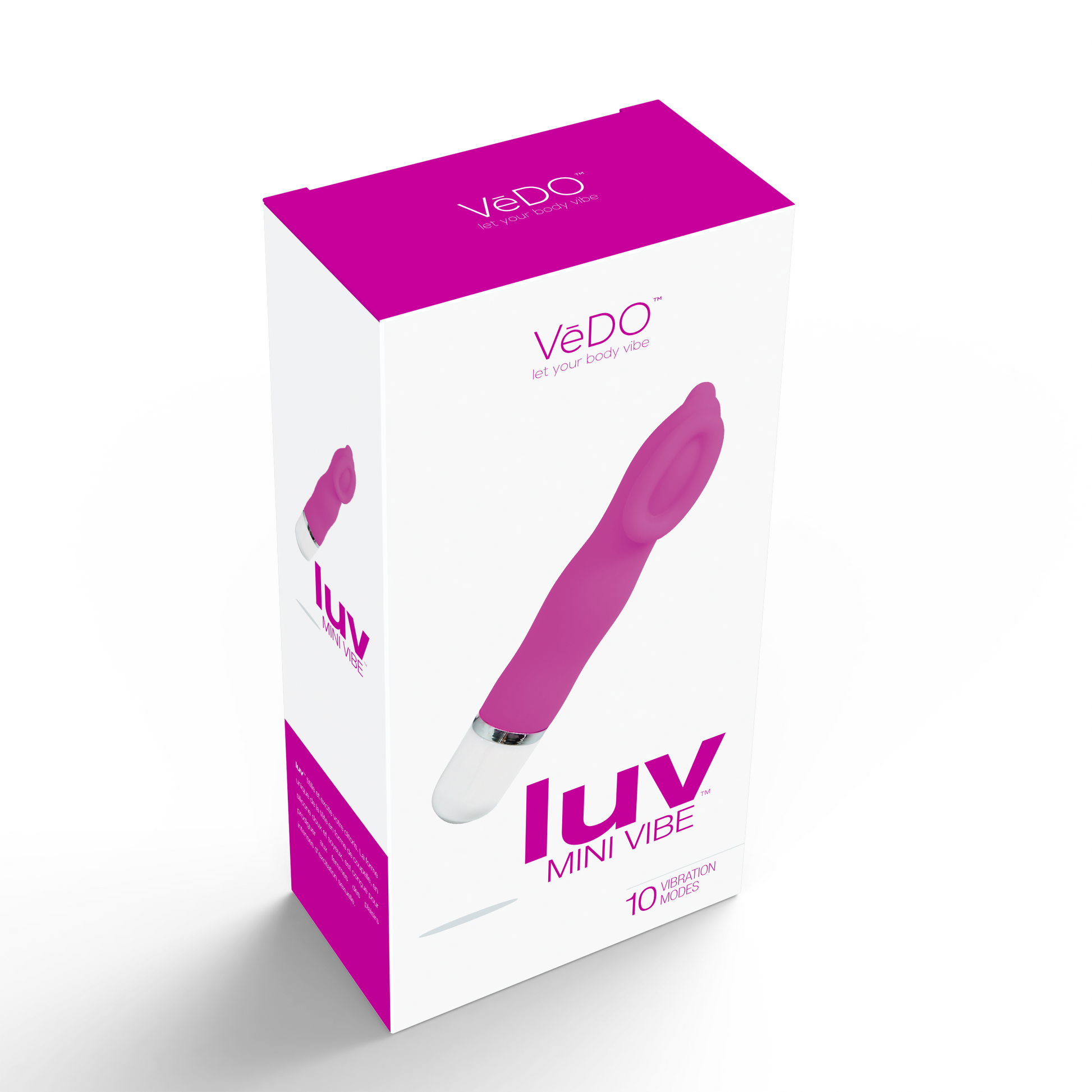 Luv Mini Vibe - Hot in Bed Pink VI-M0402HPNK