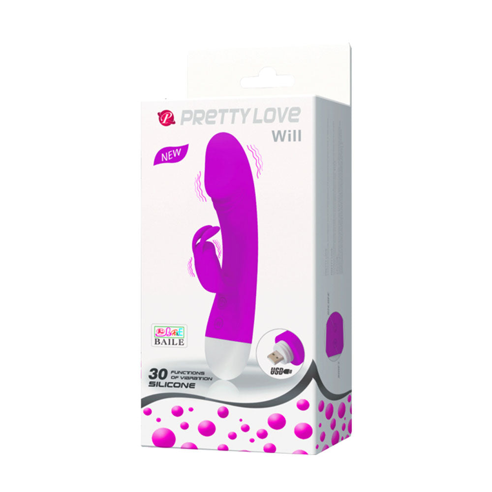 Pretty Love Will 30 Function Rabbit Style Vibrator BW-241028