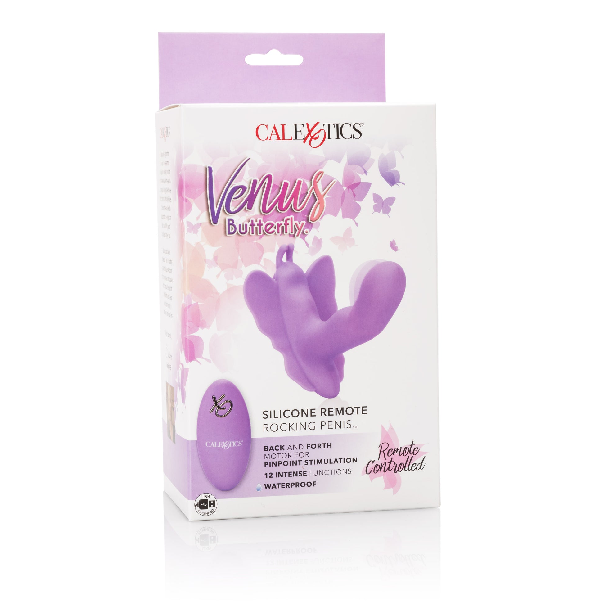 Venus Butterfly Silicone Remote Rocking Penis SE0583103