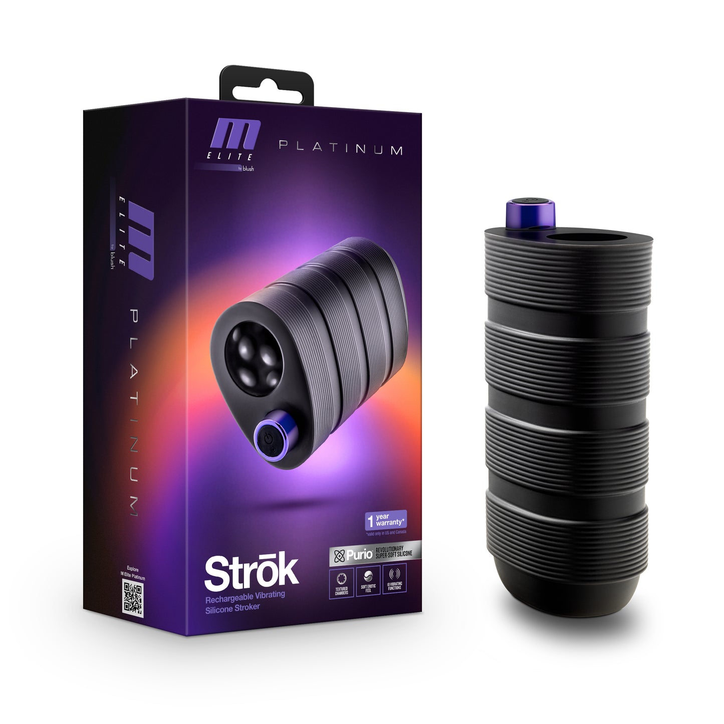 M Elite Platinum - Strok - Black BL-82405