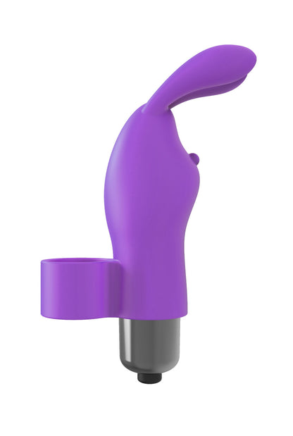 The 9's Flirt Finger Bunny Finger Vibrator - Purple ICB2669-2