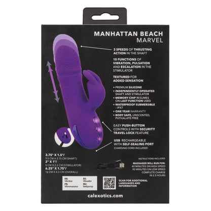 California Dreaming Manhattan Beach Marvel  - Purple SE4349283