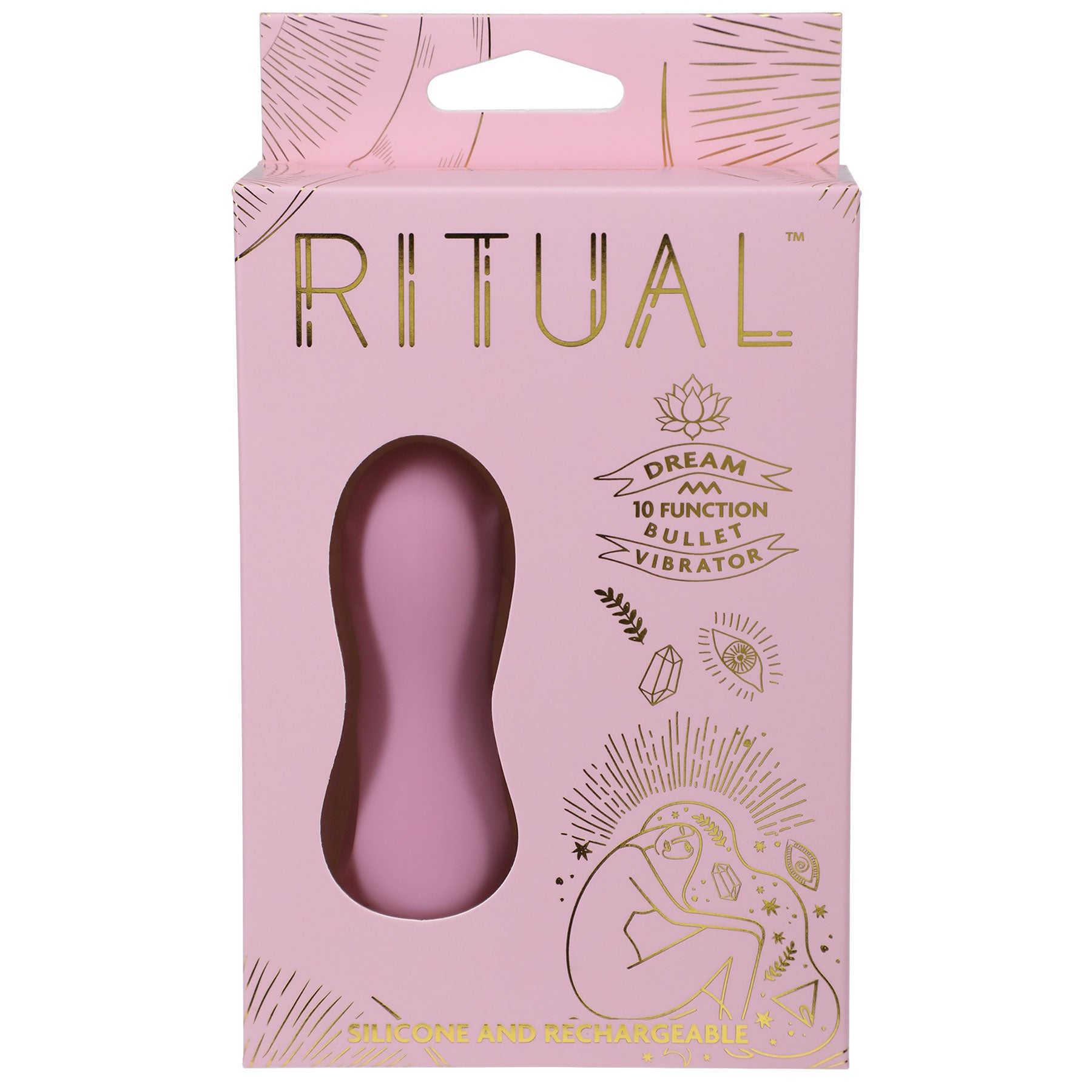 Ritual - Dream - Rechargeable Silicone Bullet Vibe - Pink DJ7000-11-BX