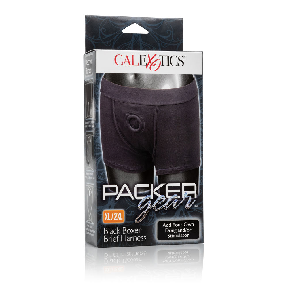 Packer Gear Black Boxer Brief Harness Xl/2xl SE1576203