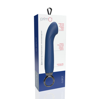 Primo G-Spot Rechargeable Vibrator - Blueberry AP3-BB