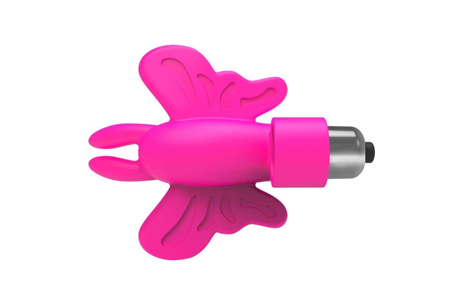 The 9's Flirt Finger Butterfly Finger Vibrator - Pink ICB2670-2