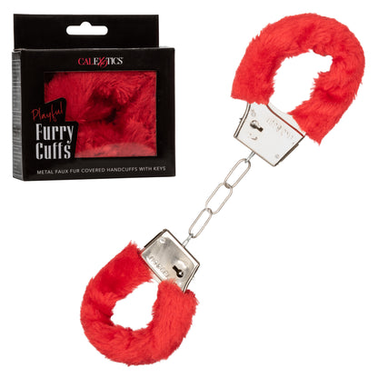 Playful Furry Cuffs - Red SE2651253