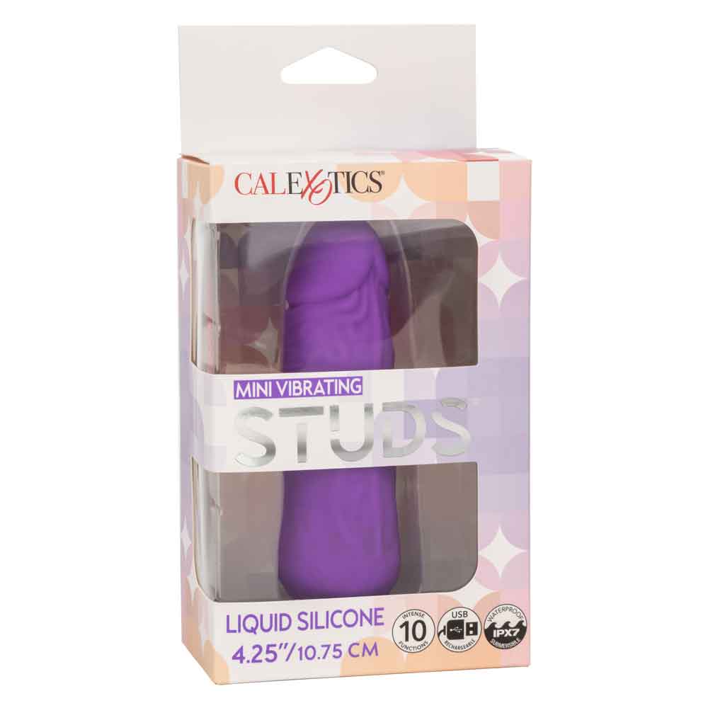 Mini Vibrating Studs - Purple SE0250063